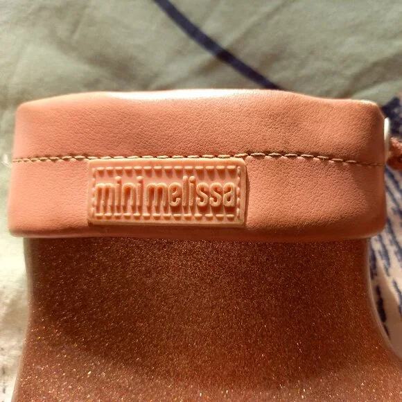 Mini Melissa rain boots for kids, pink,  8 / 24 - Picture 9 of 13